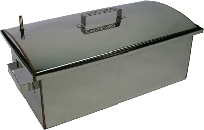 Коптильня двухъярусная нержавейка БК.06+сумка из брезента в подарок